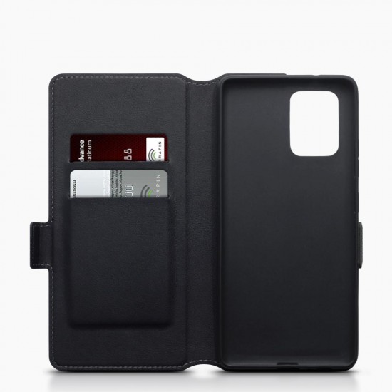 Terrapin Samsung Galaxy A91 Low Profile Genuine Leather Wallet Case - Black Terrapin Samsung Galaxy A91 Low Profile Genuine Leather Wallet Case - Black