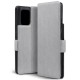 Terrapin Samsung Galaxy A91 Low Profile PU Leather Wallet Case - Grey Terrapin Samsung Galaxy A91 Low Profile PU Leather Wallet Case - Grey