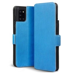 Terrapin Samsung Galaxy A31 Low Profile PU Leather Wallet Case - Light Blue