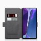 Terrapin Low Profile PU Leather Wallet Case - Black for Samsung Galaxy Note 20
