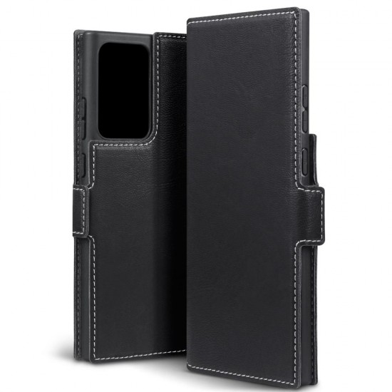 Terrapin Low Profile PU Leather Wallet Case - Black for Samsung Galaxy Note 20 U
