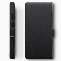 Terrapin Low Profile PU Leather Wallet Case - Black for Samsung Galaxy Note 20 U