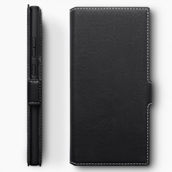 Terrapin Low Profile PU Leather Wallet Case - Black for Samsung Galaxy Note 20 U