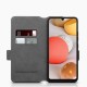 Terrapin Samsung Galaxy A42 5G Low Profile PU Leather Wallet Case - Black Terrapin Samsung Galaxy A42 5G Low Profile PU Leather Wallet Case - Black