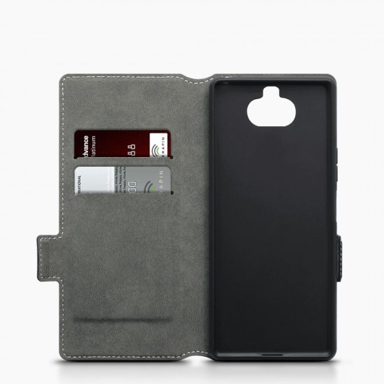 Terrapin Sony Xperia 20 Low Profile PU Leather Wallet Case - Black Terrapin Sony Xperia 20 Low Profile PU Leather Wallet Case - Black
