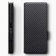 Terrapin Sony Xperia 20 Low Profile PU Leather Wallet Case - Black Carbon Fibre Terrapin Sony Xperia 20 Low Profile PU Leather Wallet Case - Black Carbon Fibre