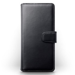 Terrapin Huawei P40 Real Leather Wallet Case - Black