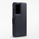 Terrapin Huawei P40 Low Profile PU Leather Wallet Case - Black Carbon Fibre Text