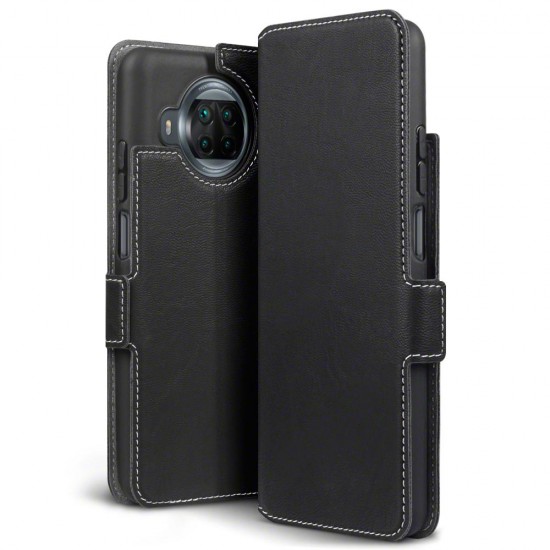 Terrapin Xiaomi Mi 10T Lite 5G Low Profile PU Leather Wallet Case - Black Terrapin Xiaomi Mi 10T Lite 5G Low Profile PU Leather Wallet Case - Black
