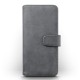 Terrapin iPhone 12 Pro Max Real Leather Wallet Case - Grey