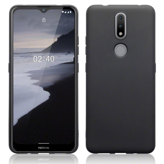 Terrapin Nokia 2.4 TPU Gel Case - Black Matte