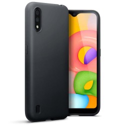 Terrapin Samsung Galaxy A01 TPU Gel Case - Black Matte