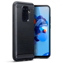 Terrapin Huawei Mate 30 Lite Carbon Fibre Design TPU Gel Case - Black