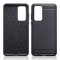 Terrapin Huawei P40 Carbon Fibre Brushed Effect TPU Gel Case - Black