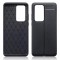 Terrapin Huawei P40 Pro Leather Texture Design TPU Gel Case - Black