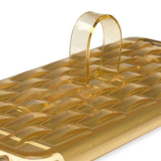 FlexiLoop iPhone 6S Plus Gel Case with Finger Holder - Gold