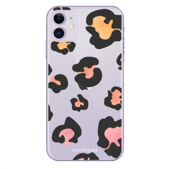LoveCases iPhone 11 Leopard Print Clear Case - Multicoloured LoveCases iPhone 11 Leopard Print Clear Case - Multicoloured