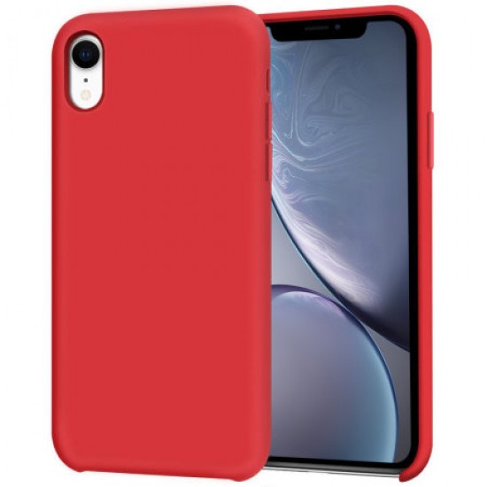 Olixar iPhone XR Soft Silicone Case - Red