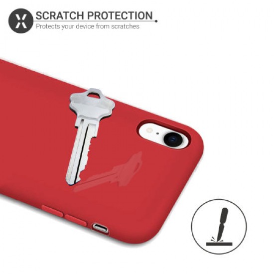 Olixar iPhone XR Soft Silicone Case - Red