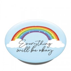 PopSockets x Lovecases Universal 2-in-1 Stand & Grip - Rainbow Design