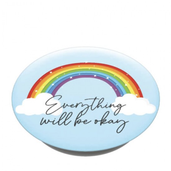 PopSockets x Lovecases Universal 2-in-1 Stand & Grip - Rainbow Design