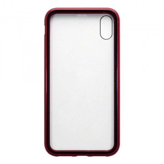 Terrapin Apple iPhone XS Max Double Sided Explosion Proof Case - Red