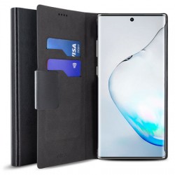 Olixar Leather-Style Samsung Note 10 Wallet Stand Case - Black