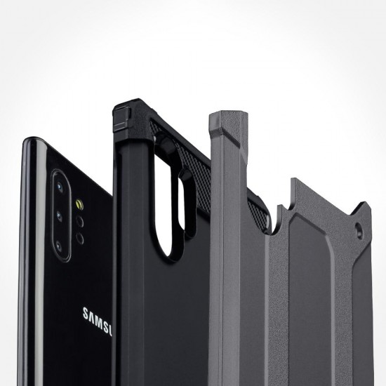 Terrapin Samsung Galaxy Note 10 Plus Dual Layer Impact Case - Gunmetal Terrapin Samsung Galaxy Note 10 Plus Dual Layer Impact Case - Gunmetal