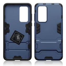 Terrapin Huawei P40 Dual Layer Armour Case with Stand - Dark Blue