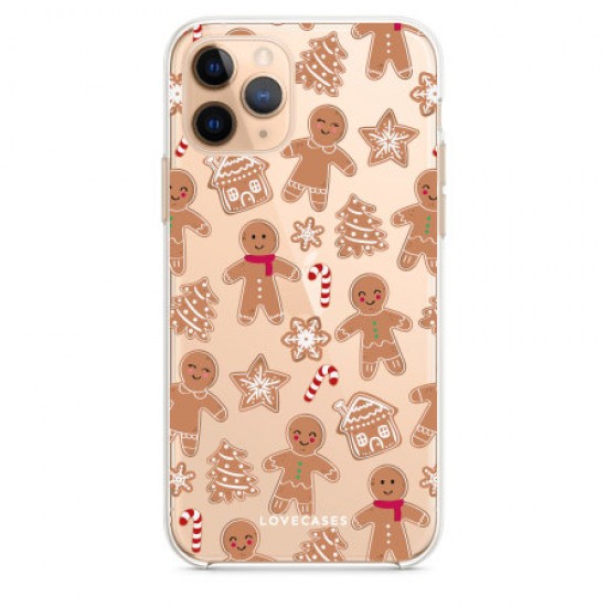 LoveCases iPhone 11 Pro Max Gel Case - Christmas Gingerbread LoveCases iPhone 11 Pro Max Gel Case - Christmas Gingerbread