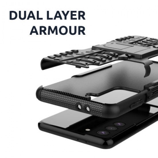 Olixar ArmourDillo Samsung Galaxy S21 Plus Protective Case - Black