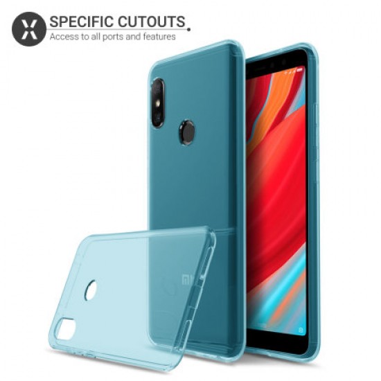 Olixar FlexiShield Xiaomi Mi 8 Case - Blue