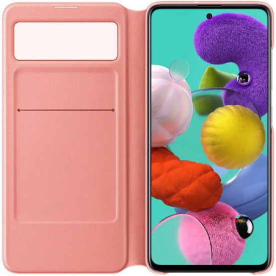 Official Samsung Galaxy A71 S-View Flip Cover Case - White