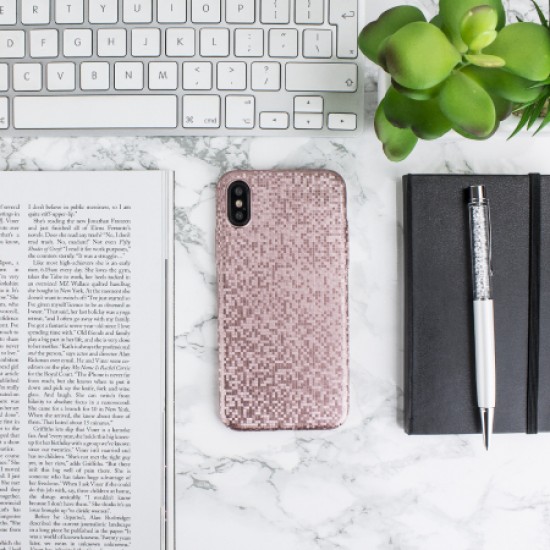 LoveCases Check Yo Self iPhone X Case - Rose Gold