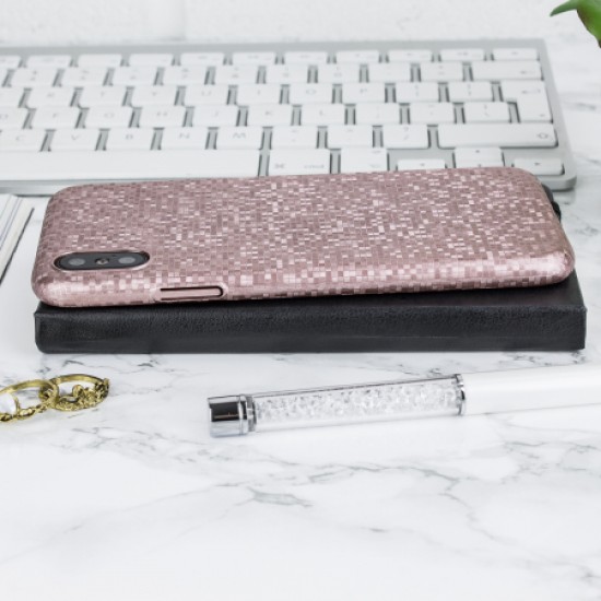 LoveCases Check Yo Self iPhone X Case - Rose Gold