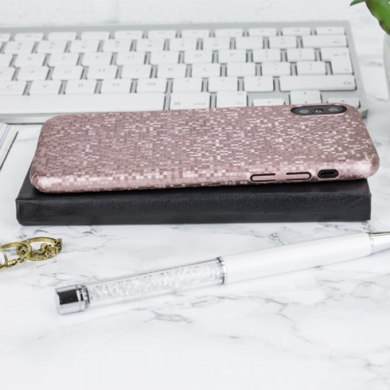 LoveCases Check Yo Self iPhone X Case - Rose Gold