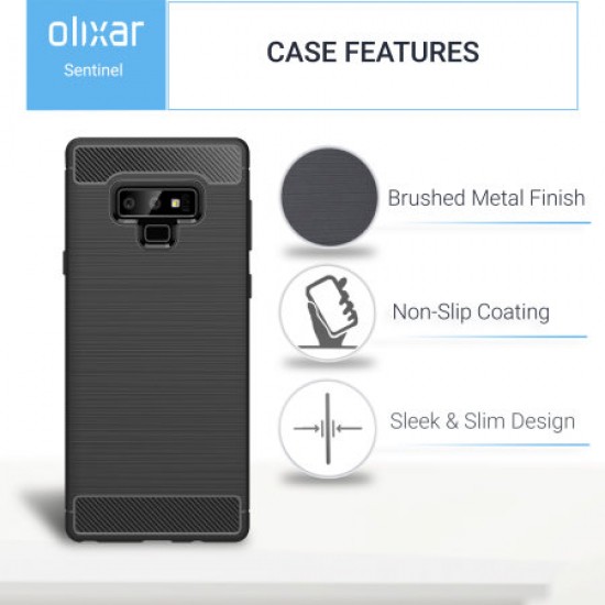 Samsung Galaxy Note 9 Tough Case and Screen Protector Olixar Sentinel