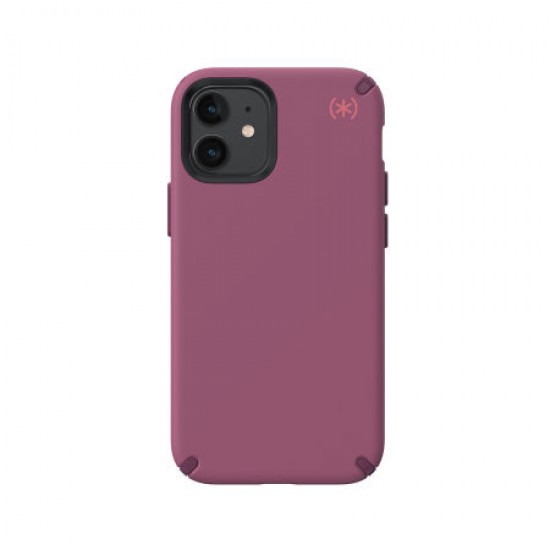 Speck iPhone 12 Presidio2 Pro Slim Case - Burgundy