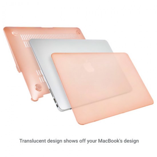 Olixar MacBook Air 13 inch Hard Case - Champagne Gold (2009 To 2017)