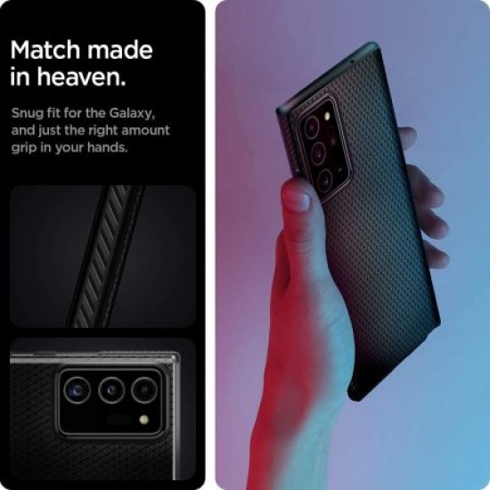Spigen Liquid Air Samsung Galaxy Note 20 Ultra Case - Matte Black
