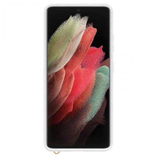 Official Samsung Galaxy S21 Ultra Clear Protective Case - White