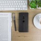 Olixar Leather-Style Sony Xperia XZ2 Wallet Stand Case - Black
