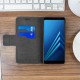Olixar Leather-Style Samsung Galaxy A8 Wallet Stand Case - Black