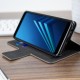 Olixar Leather-Style Samsung Galaxy A8 Wallet Stand Case - Black