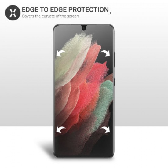Olixar Samsung Galaxy S21 Ultra Film Screen Protectors - 2 Pack