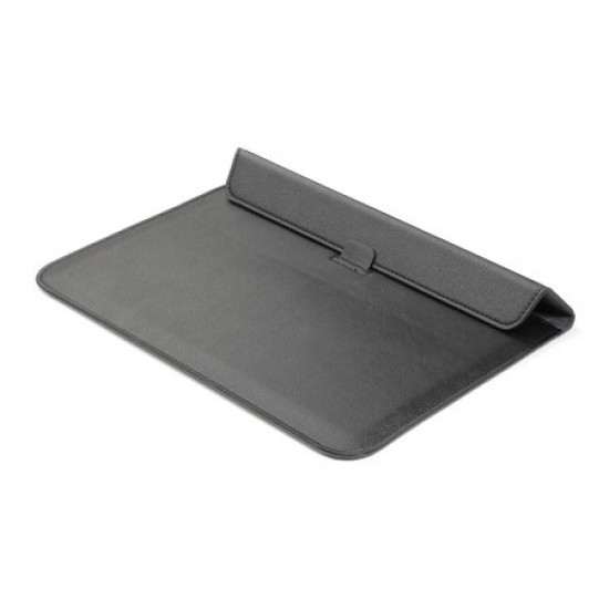 Olixar Leather-Style Universal 13" Laptop Sleeve With Stand - Black Olixar Leather-Style Universal 13" Laptop Sleeve With Stand - Black