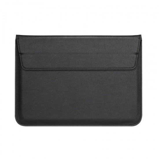 Olixar Leather-Style Universal 13" Laptop Sleeve With Stand - Black Olixar Leather-Style Universal 13" Laptop Sleeve With Stand - Black