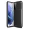 Olixar Carbon Fibre Samsung Galaxy S21 Protective Case - Black