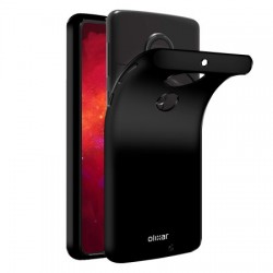 Olixar FlexiShield Motorola Moto G7 Gel Case - Solid Black