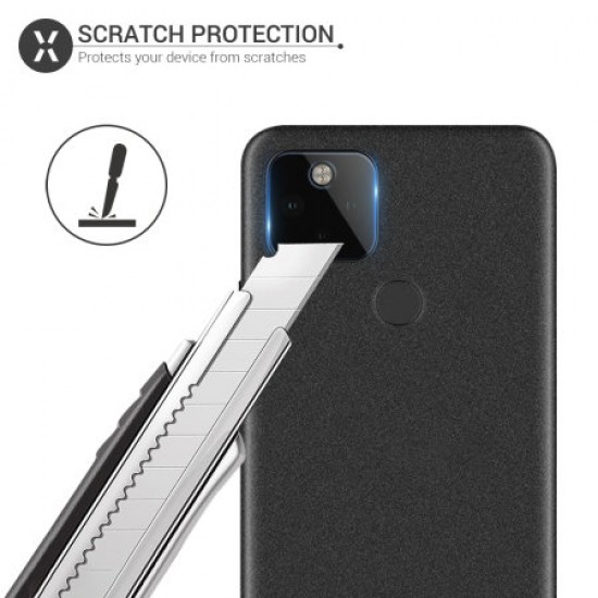Olixar Google Pixel 5 Tempered Glass Camera Protectors 2 Pack
